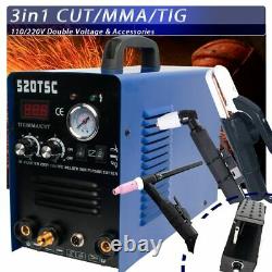3 In 1 Plasma Cutter 50A 200A TIG/MMA Multifunction Welding Machine With Consume