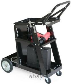 3-Tier Welding Cart MIG TIG ARC Plasma Cutter Welder Welding Cart capacity