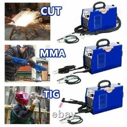 3 in 1 Plasma Cutter/TIG/MMA Welder 40A Cut 180A Tig 160A Arc Welding Metal