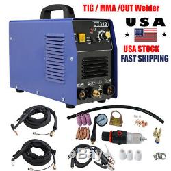 3in1 CT312 TIG MMA CUT Air Plasma Cutter Welder Welding Cutting Machine AC 110V