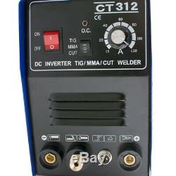 3in1 TIG/MMA Air Plasma Cutter Welder Welding Torch Machine 3 Functions 110v DHL