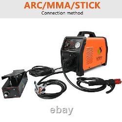 50A Air Plasma Cutter Cut/TIG/MMA ARC Stick Welder Machine Max Cut 20mm+Gloves