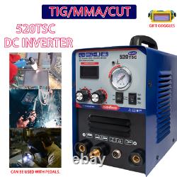 50A Plasma cutter 200Amp tig/mma welder 3in1 welding machine accessories for DIY