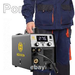 5In1 MIG CUT TIG MMA Welder Gas/Gasless Welding Machine Plasma Cutter 250A 220V