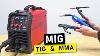 6 In 1 Multi Welding Machine Mig Spot Tig Mma Arccaptain Mig200 Unboxing And Test