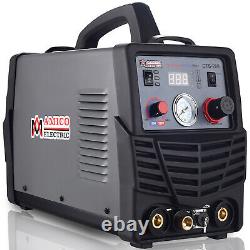 AMICO CTS-200B, 200A TIG Stick Arc DC Welder, 50 Amp Plasma Cutter, 3-in-1 Combo