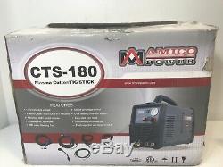 Amico CTS-180 3-in-1 40 Amp Plasma Cutter 180A TIG-Torch 160A Stick Welder (L)