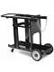 FOXNGEAR 350LBS Capacity Welding Cart For MIG/TIG Welder And Plasma Cutter, Black