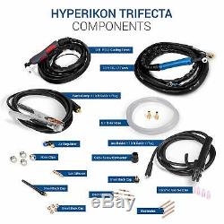 Hyperikon Plasma Cutter, 3 in 1 TIG Welder, IGBT Inverter, 120V 240V Dual