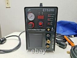 Lotos CT520D 50 AMP Air Plasma Cutter 200 AMP Tig/Stick/MMA/ARC Welder 3 in 1