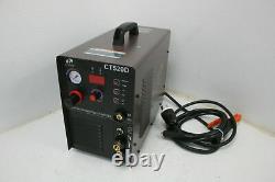 Lotos CT520D 50 AMP Air Plasma Cutter 200 AMP Tig Stick MMA ARC Welder Combo