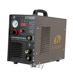 Lotos CT520D 50 AMP Air Plasma Cutter, 200 AMP Tig and 50Amp Air Plasma Cutter