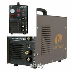 Lotos CT520D 50 AMP Air Plasma Cutter, 200 Tig and Stick/MMA/ARC Welder