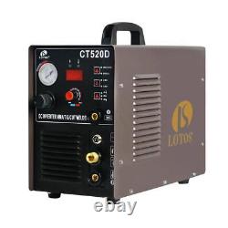 Lotos Plasma Cutter 200 Amp + TIG/Stick Welder +Welding Machine 110V/220V Combo