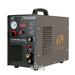 Lotos Welding Machine 200 Amp 110V/220V Arc Plasma Cutter TIG/Stick