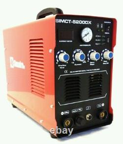 Plasma Cutter 50a 60 Cons Simadre 3in1 110/220v 5200dx 200a Tig Arc Mma Welder