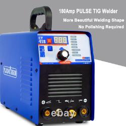 Plasma Cutter TIG Welder (Pulse) Stick Welder CT418 3 in 1 Combo Welding Machi