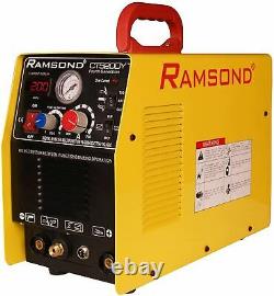 Ramsond CT 520DY 3-in-1 Multifunction Digital Inverter Plasma Cutter + TIG Welde