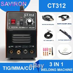 TIG/MMA/CUT Welder Plasma Cutter 110/220V Welding Machine Digital Cutting CT312