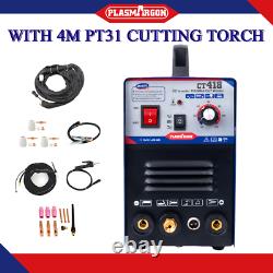 TIG/MMA/CUT Welding Machine CT418 Argon Welder Plasma Cutter & 4m Cut torch Pt31