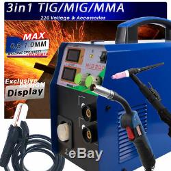 TIG/MMA/MIG Welder 3IN1 Combo Multi-Function Welding Machine 220V High Quality