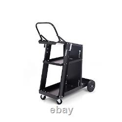 Timati 3-Tier Welding Cart MIG TIG ARC Plasma Cutter with Universal WithTank St