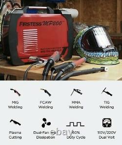 Ultimate Home-shop Welder and Plasma Cutter YesWelder MP200 5-IN-1 MIG TIG MMA