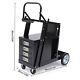 Welding Cabinet Cart with4 Drawers for MIG TIG ARC Plasma Cutter Tank Storage USA